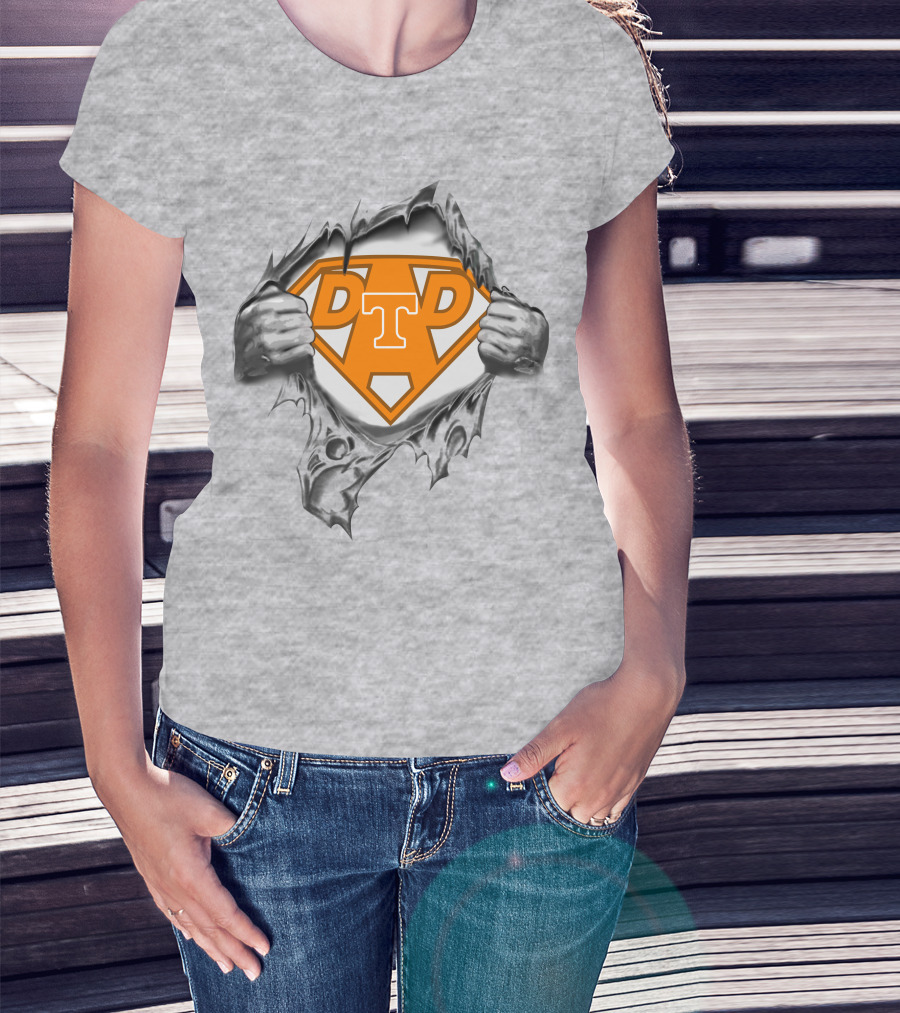 Tennessee Volunteers Super Dad Dtp T-Shirt