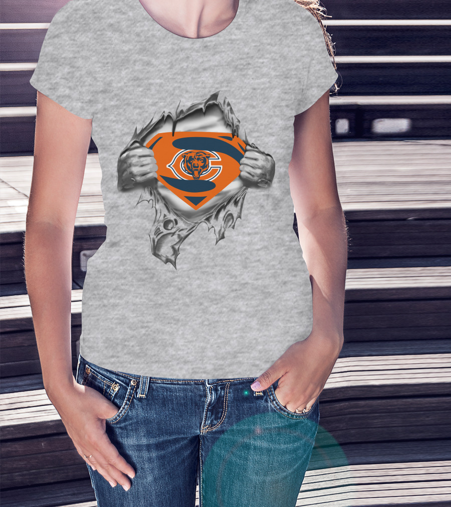 Chicago Bears Superhero T-Shirt