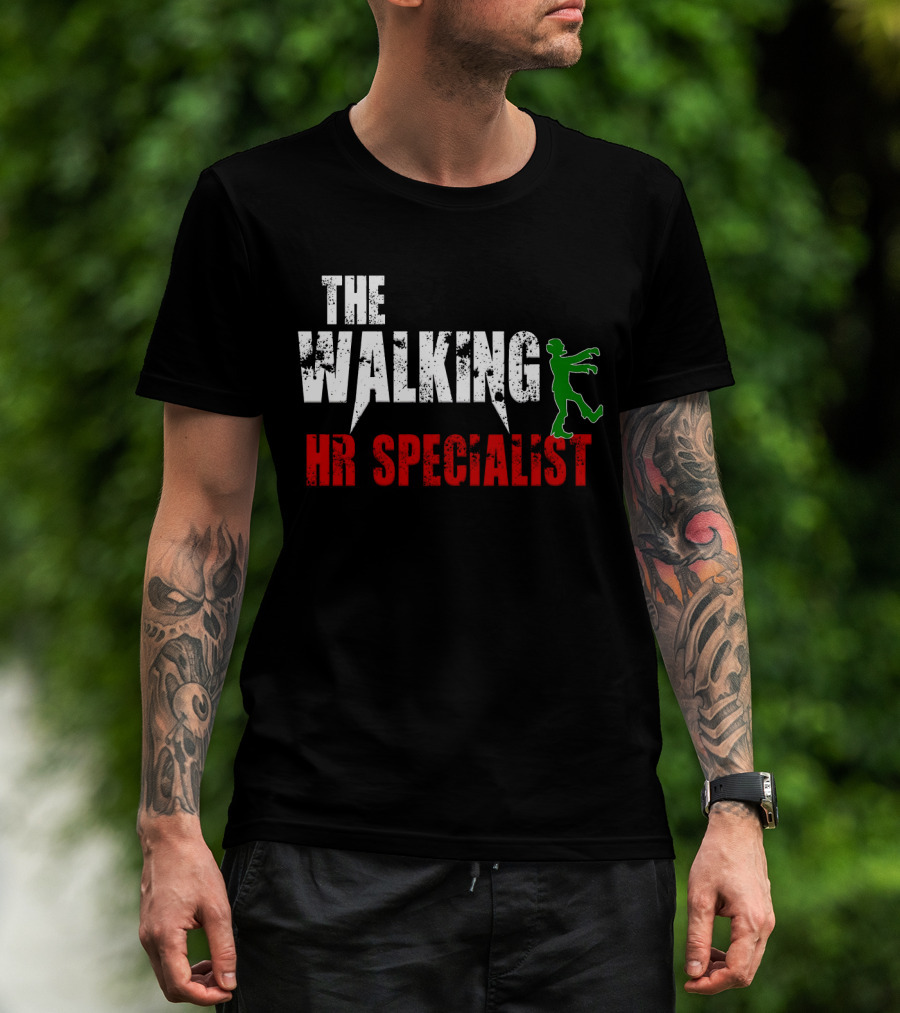 The Walking Hr Specialist Halloween Human Resources T-Shirt