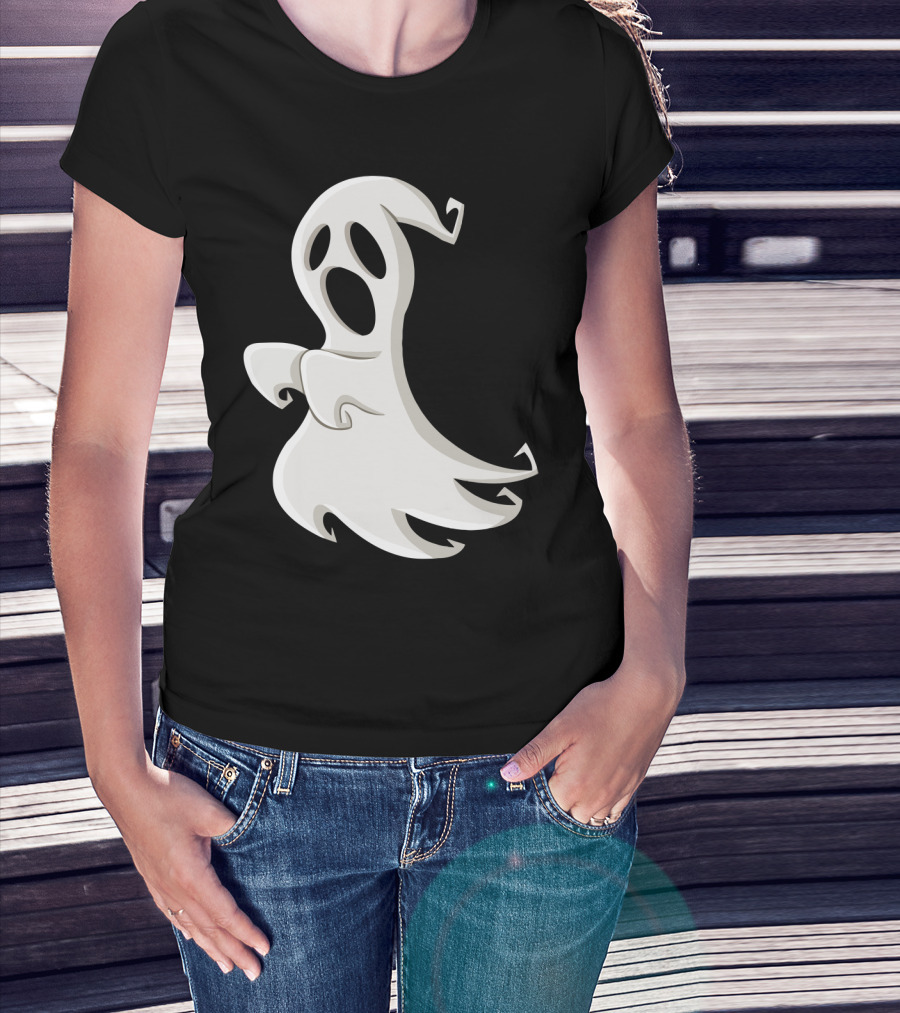Halloween Party Funny Drinking Let's Get Sheet Faced Ghost T-Shirt