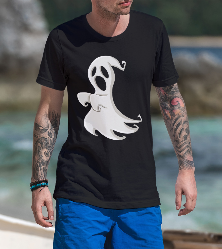 Halloween Party Funny Drinking Let's Get Sheet Faced Ghost T-Shirt