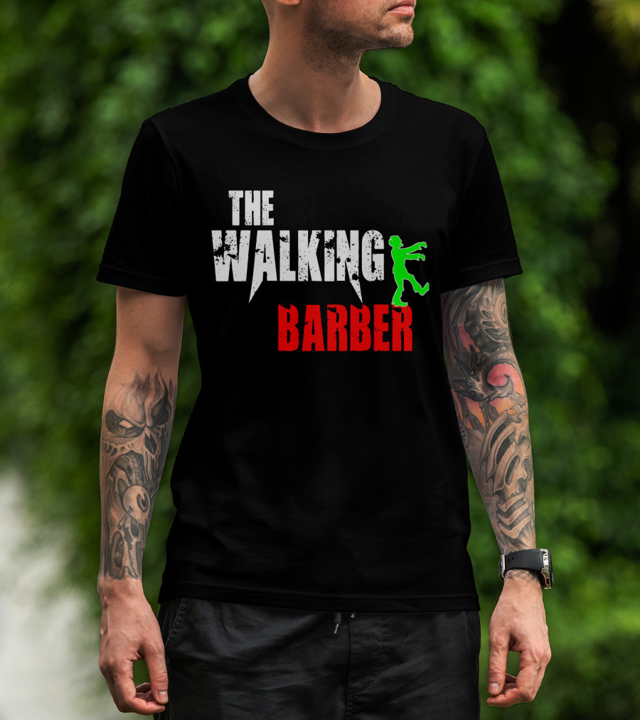 The Walking Barber T-Shirt