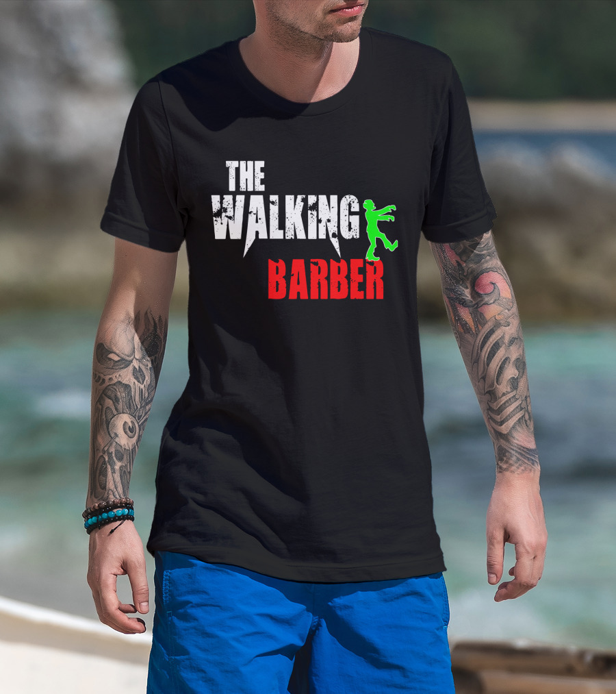 The Walking Barber T-Shirt