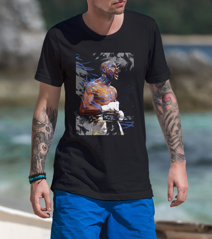 Hugo Floyd Boxing Champion Athletic Expression Dynamic T-Shirt