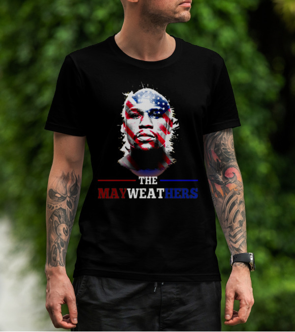 The Mayweathers American Flag T-Shirt
