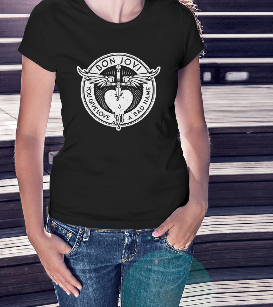 Bon Jovi You Give Love A Bad Name T-Shirt