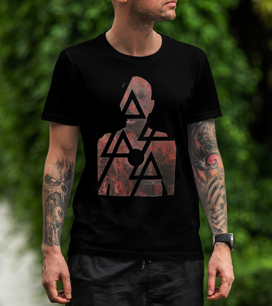 Linkin Park Hybrid Theory Soldier Triangles T-Shirt