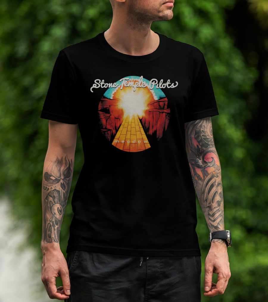 Stone Temple Pilots Meadow Album Cover Artwork T-Shirt