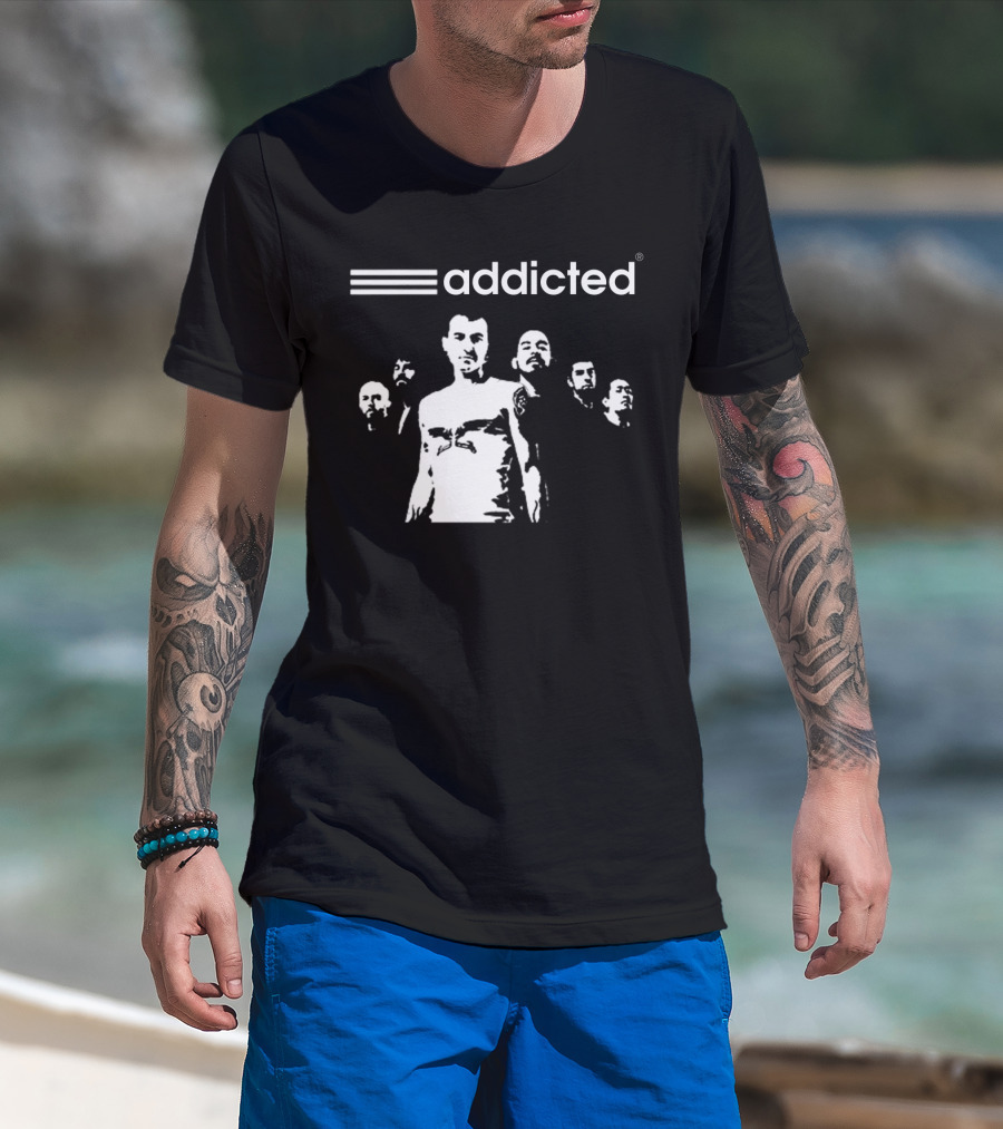 Addicted Rock Band Linkin Park T-Shirt