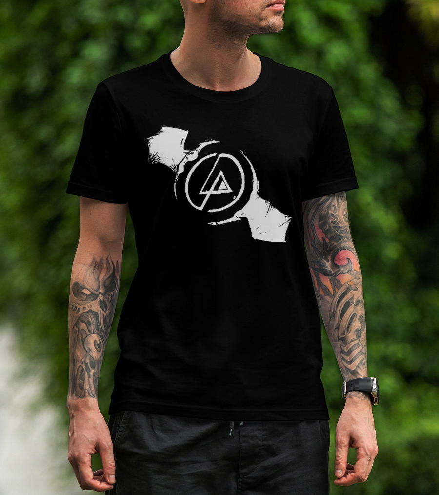 Linkin Park Symbol Bat Wings Logo Rock Band T-Shirt