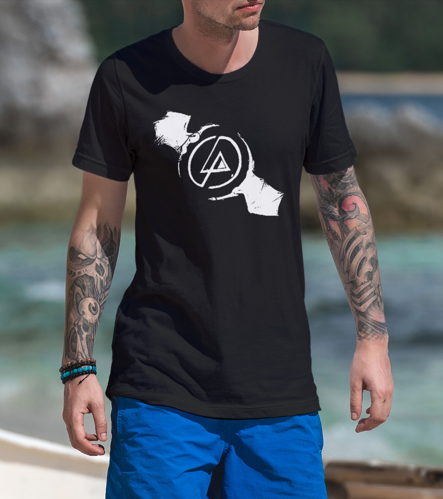 Linkin Park Symbol Bat Wings Logo Rock Band T-Shirt