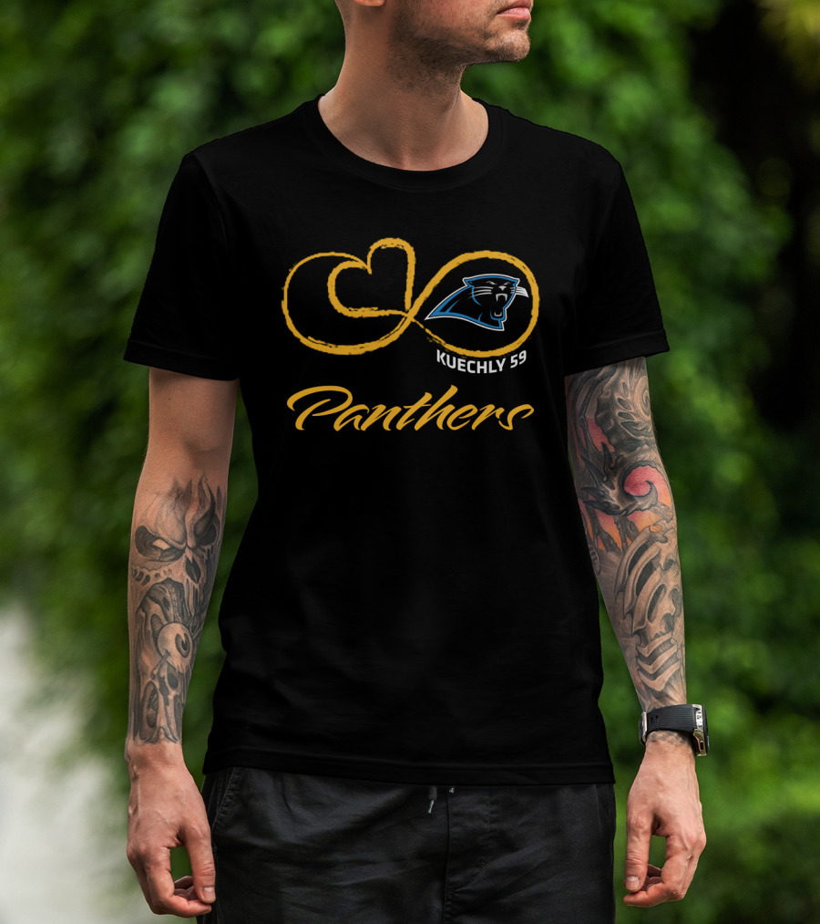 Panthers Kuechly 59 Carolina Infinity T-Shirt