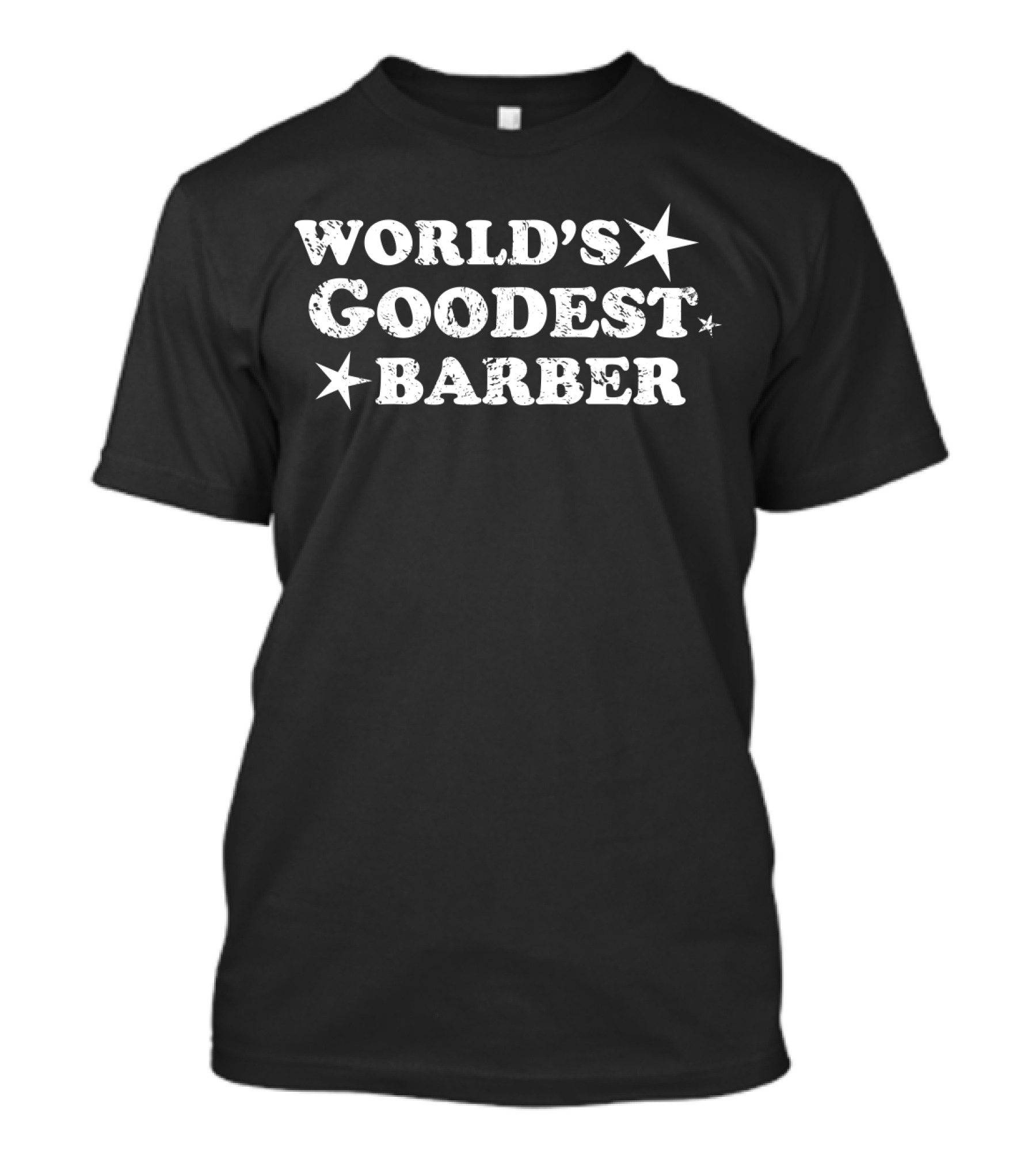 World's Goodest Barber Stars T-Shirt