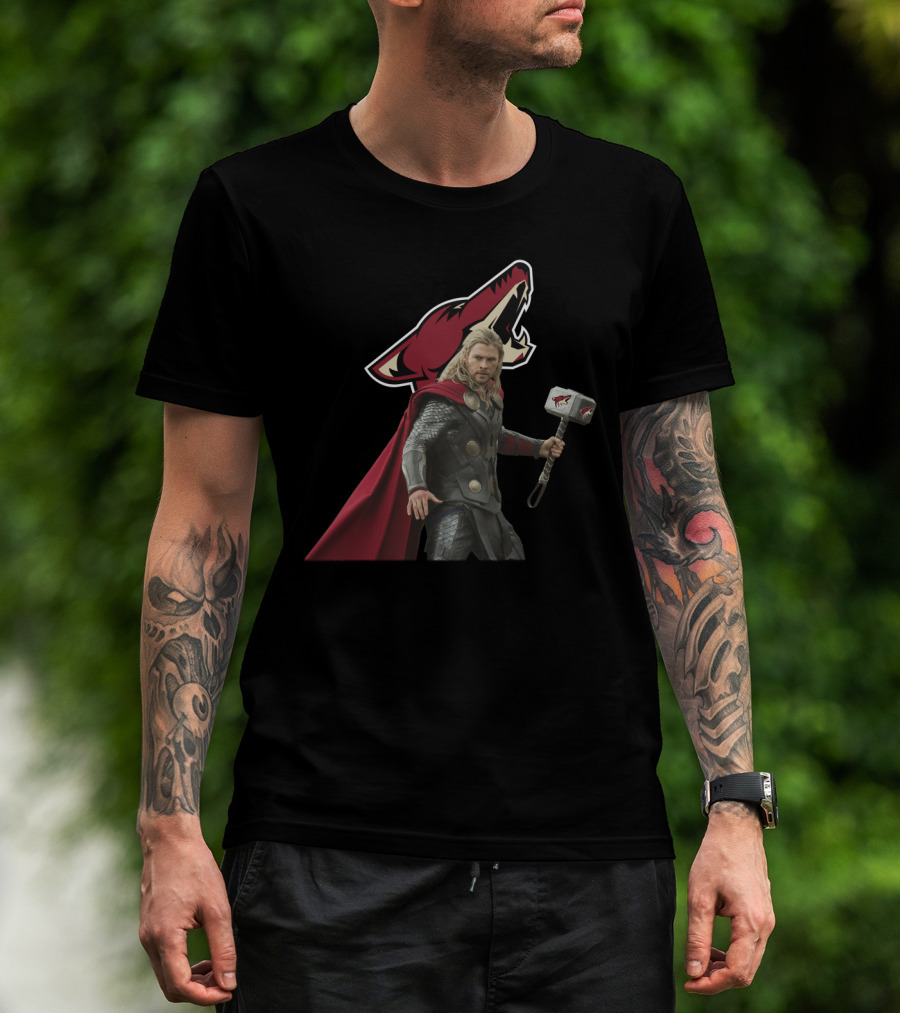 Arizona Coyotes Thor Mashup T-Shirt