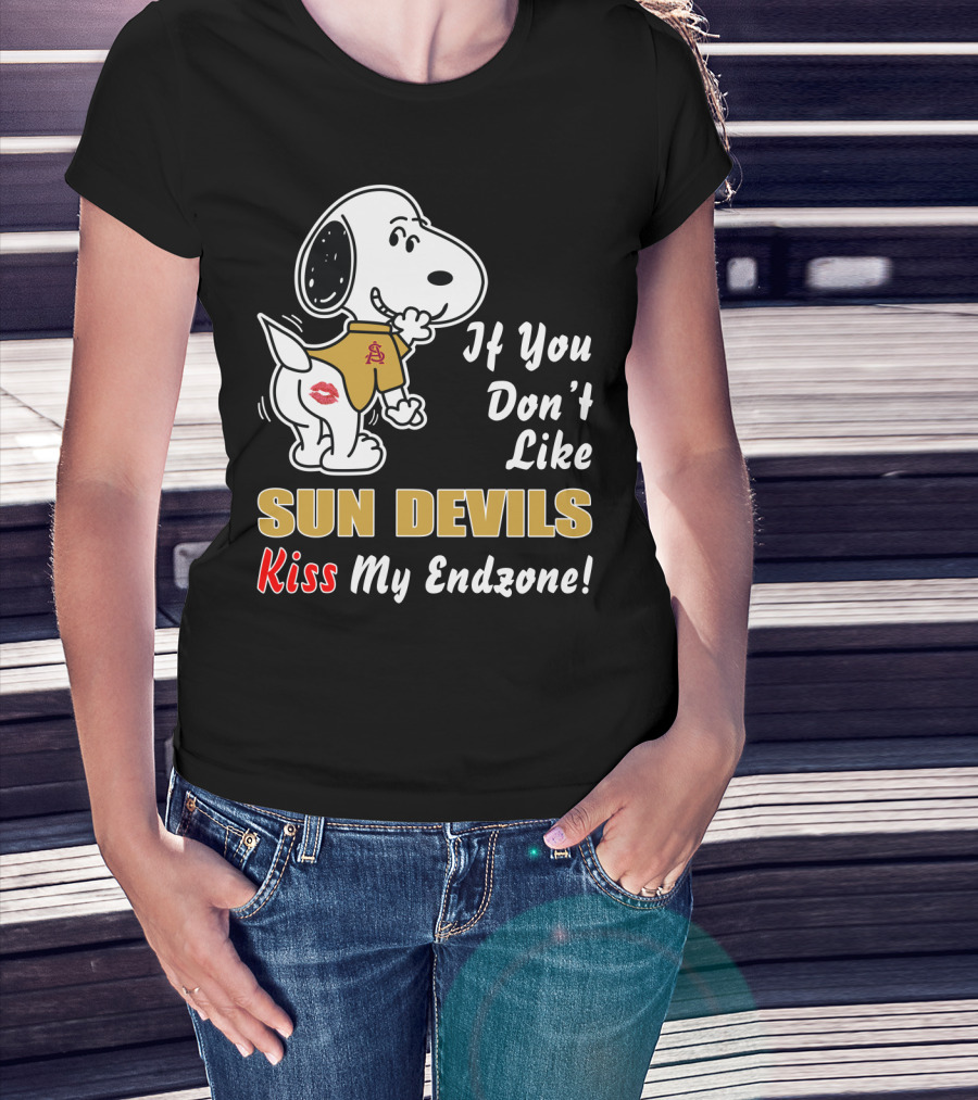 If You Don't Like Sun Devils Kiss My Endzone T-Shirt