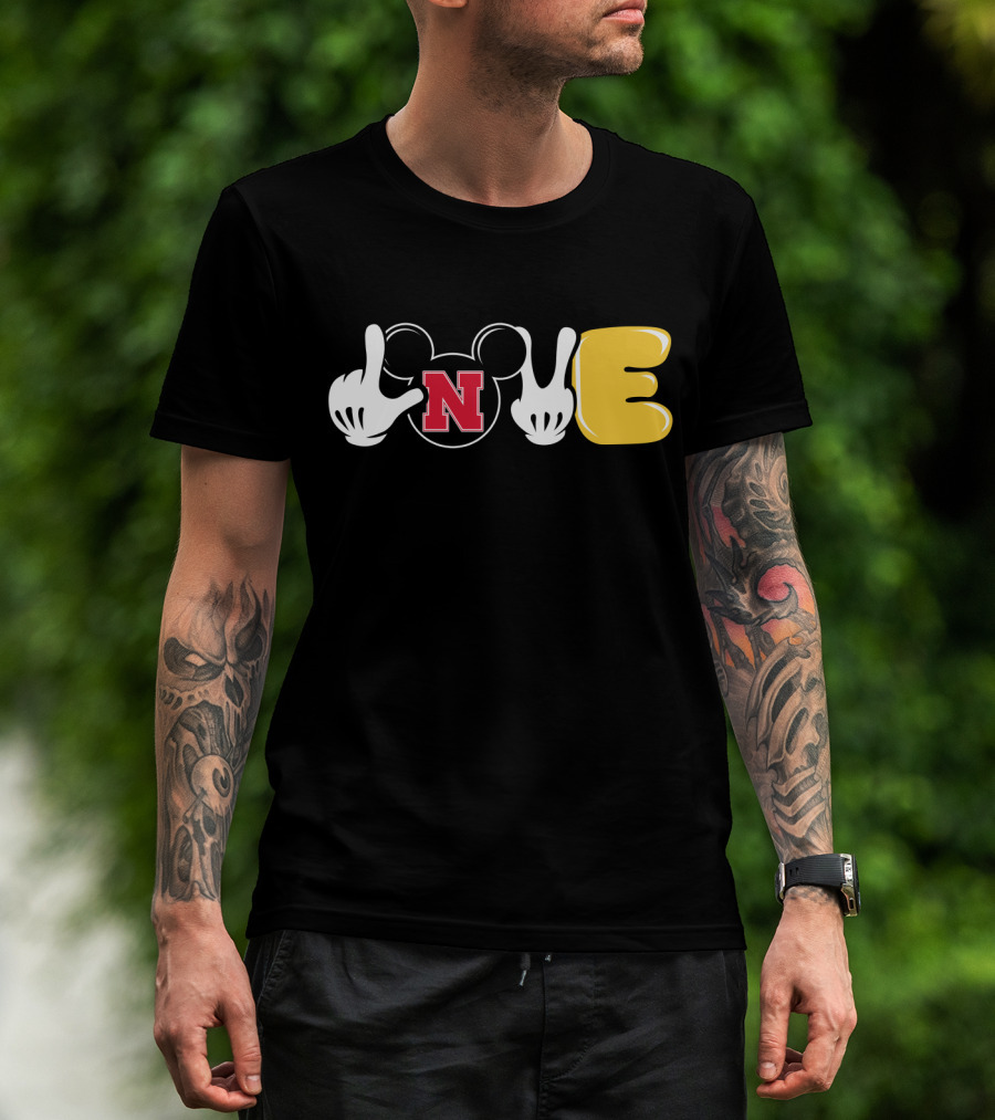 Nebraska Cornhuskers Football Mickey Love T-Shirt