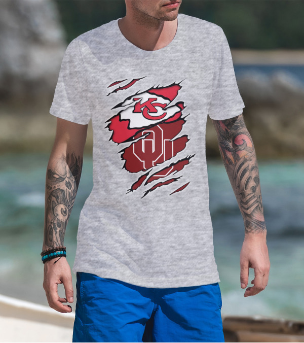 KC Chiefs Oklahoma Sooners T-Shirt