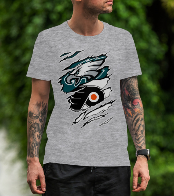 Philadelphia Eagles Flyers Team Fusion T-Shirt