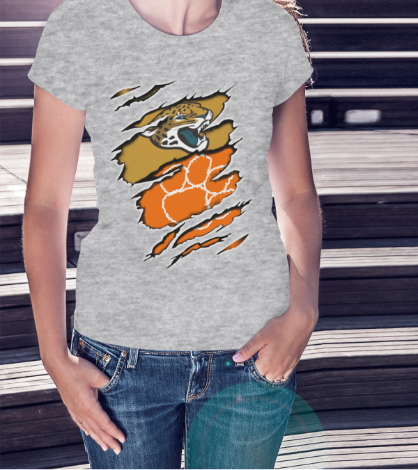 Clemson Tigers Jaguars Rip T-Shirt