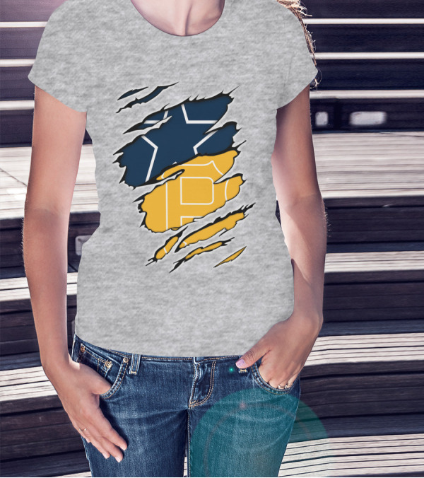 Dallas Cowboys Pittsburgh Pirates Dallas Cowboys T-Shirt