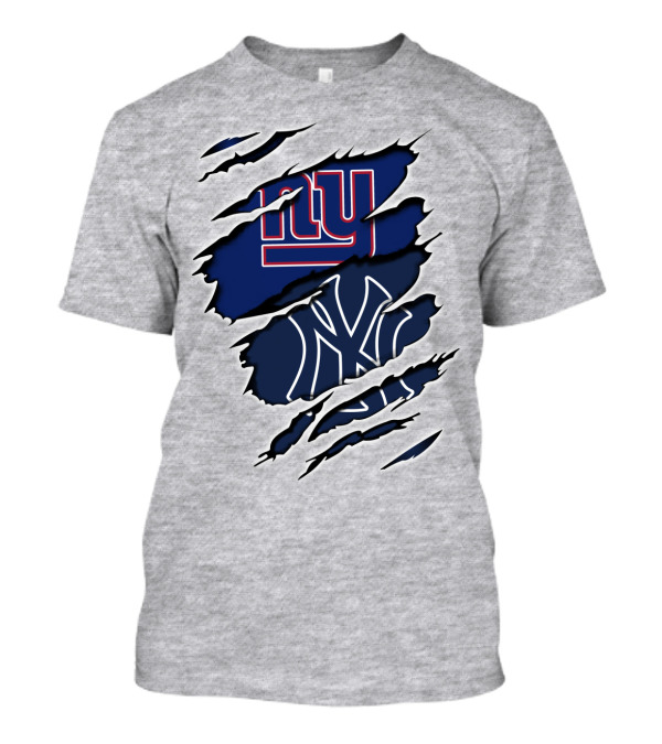 New York Giants Yankees Fan Crossover T-Shirt