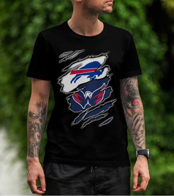 Bills Capitals Buffalo Washington Sports T-Shirt