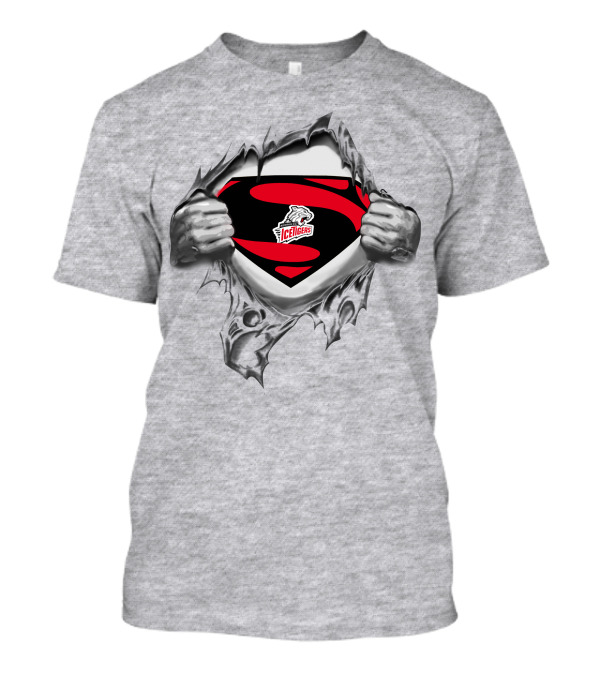 Nürnberg Ice Tigers Superman Logo Emblem Revealed T-Shirt