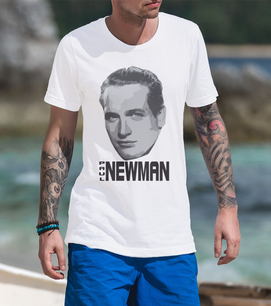 Paul Newman Graphic Portrait T-Shirt