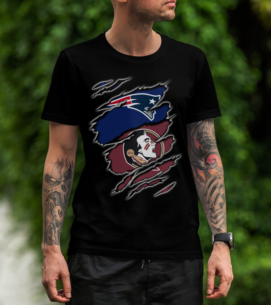 Patriots Seminoles Florida Fusion T-Shirt