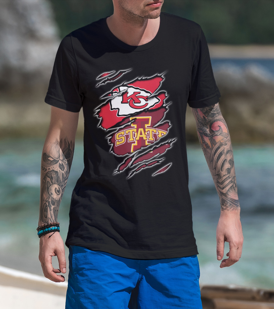 Kansas City Chiefs Iowa State Cyclones Fan Gear T-Shirt