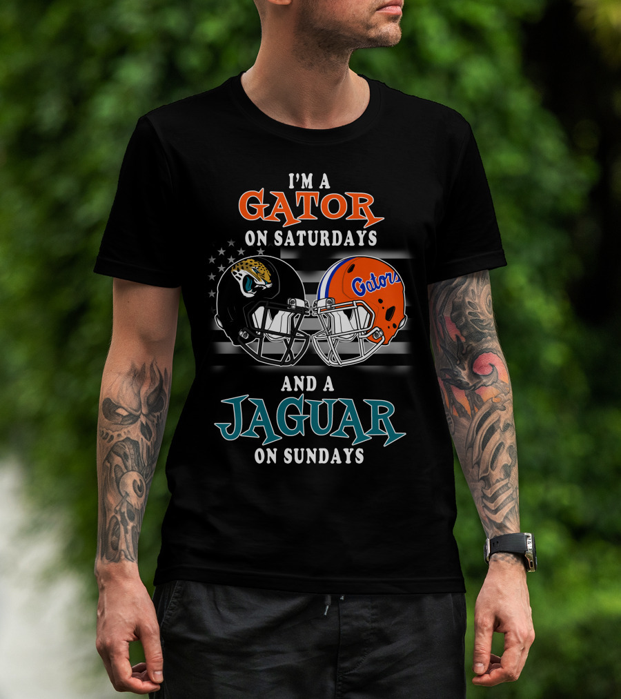 I'm A Gator On Saturdays And A Jaguar On Sundays T-Shirt