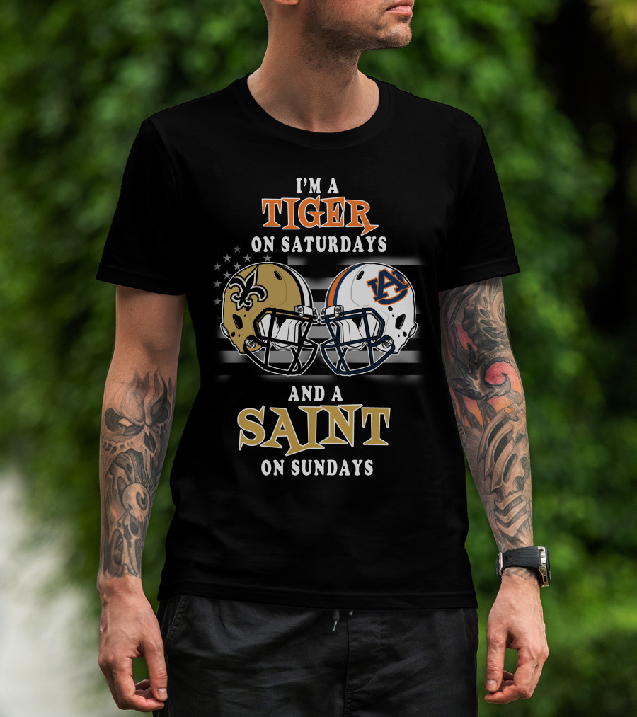 I'm A Tiger On Saturdays And A Saint On Sundays T-Shirt