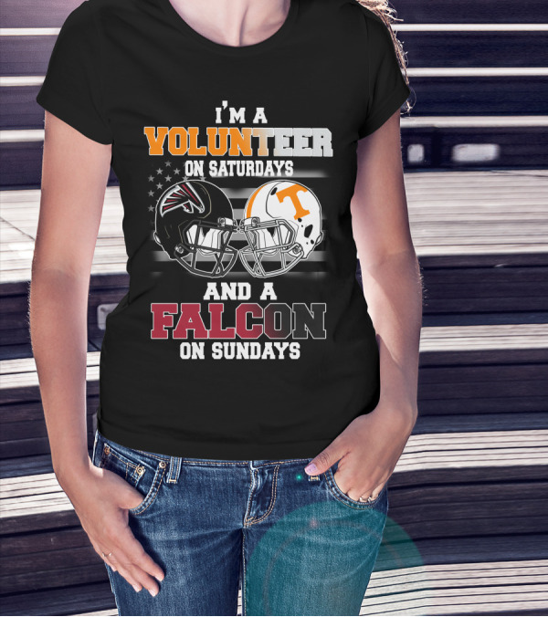 I'm A Volunteer On Saturdays And A Falcon On Sundays T-Shirt
