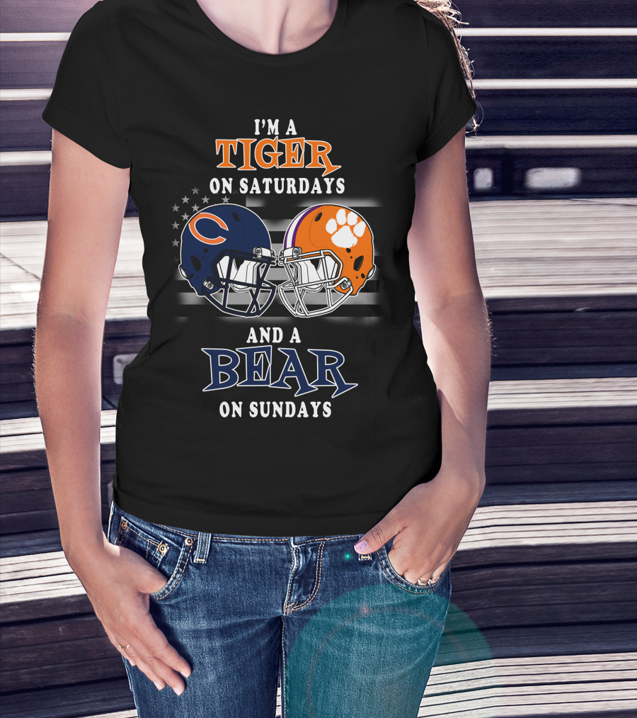 I'm A Tiger On Saturdays And A Bear On Sundays T-Shirt