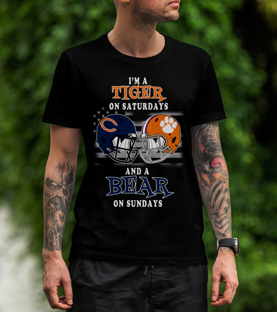 I'm A Tiger On Saturdays And A Bear On Sundays T-Shirt