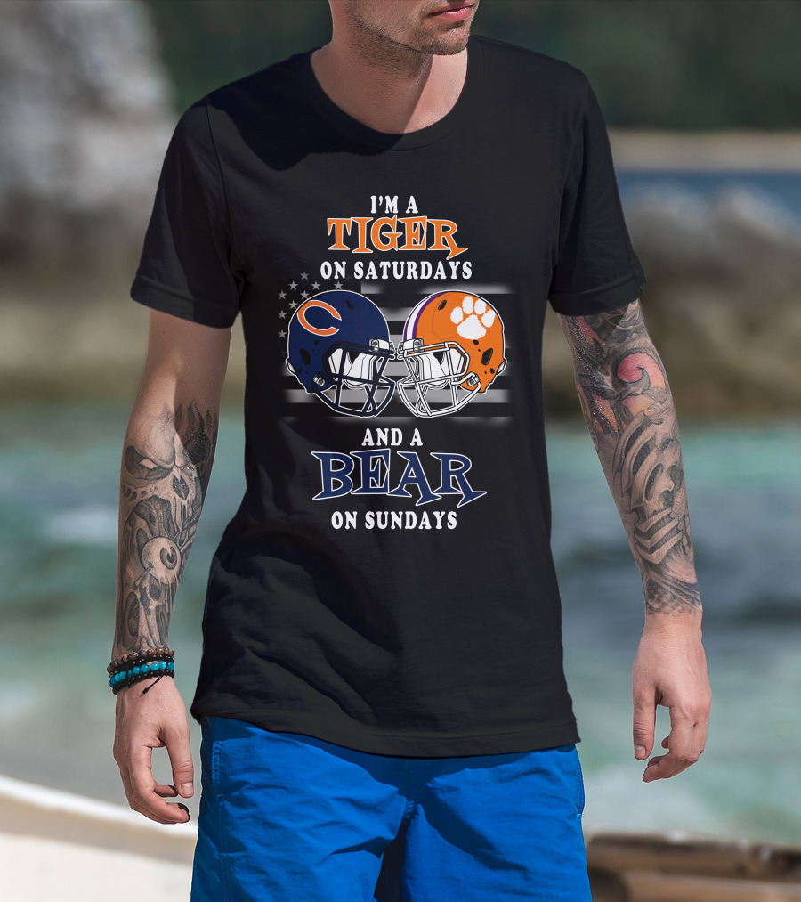 I'm A Tiger On Saturdays And A Bear On Sundays T-Shirt