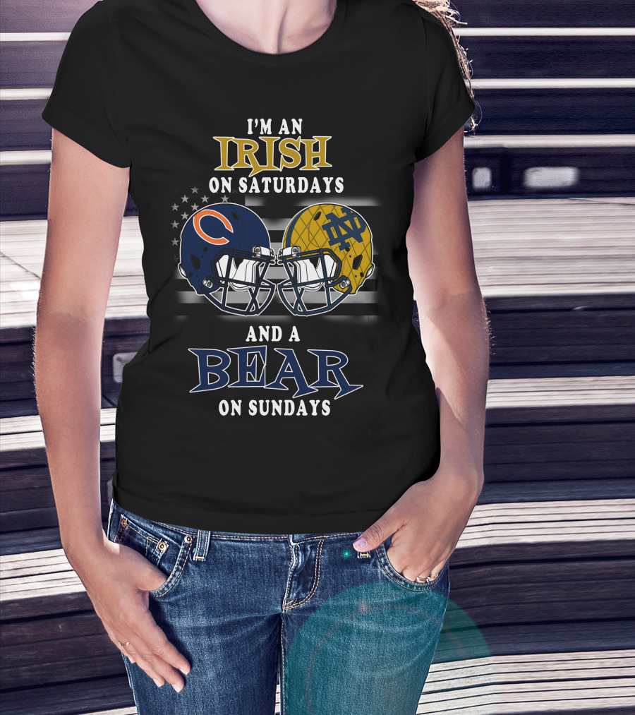 I'm An Irish On Saturdays And A Bear On Sundays T-Shirt
