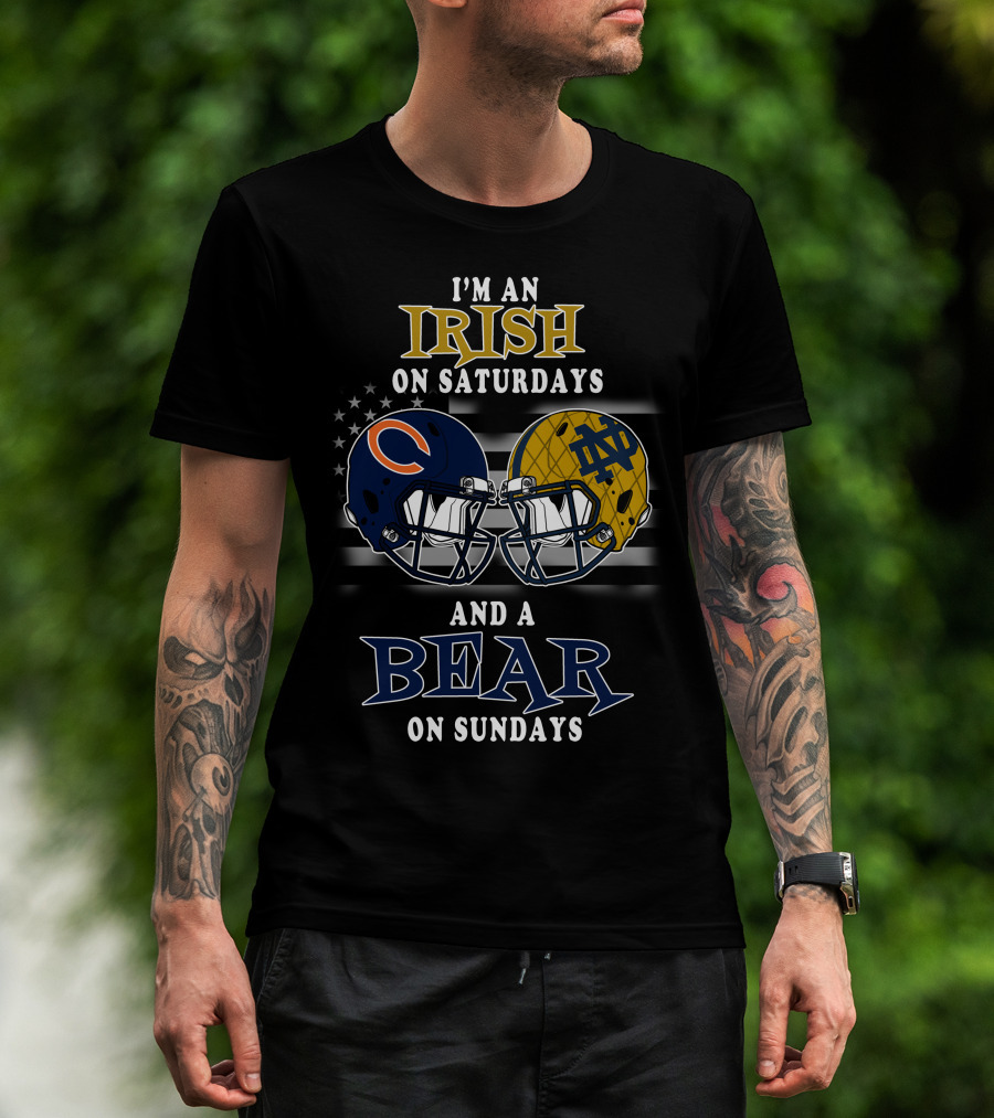 I'm An Irish On Saturdays And A Bear On Sundays T-Shirt