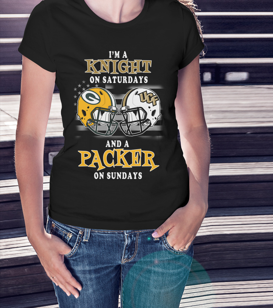 I'm A Knight On Saturdays And A Packer On Sundays T-Shirt