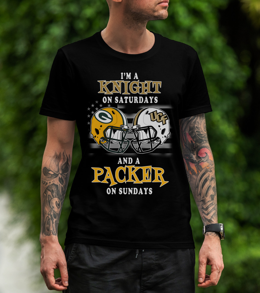 I'm A Knight On Saturdays And A Packer On Sundays T-Shirt