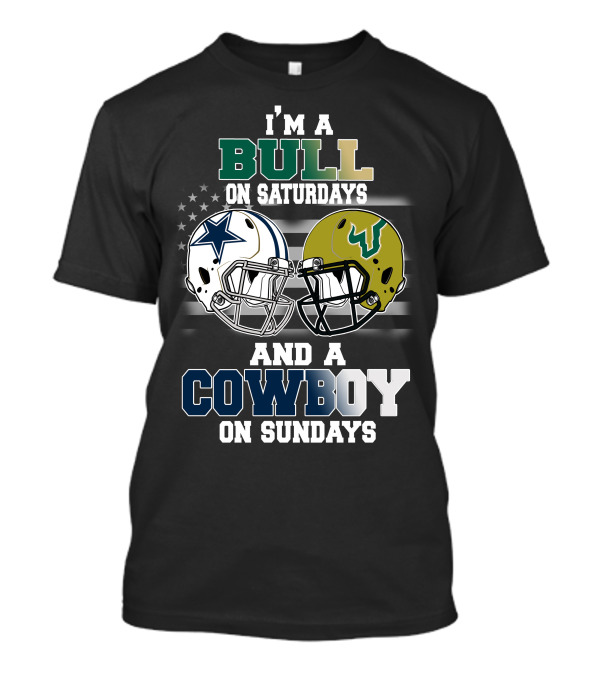 I'm A Bull On Saturdays And A Cowboy On Sundays T-Shirt