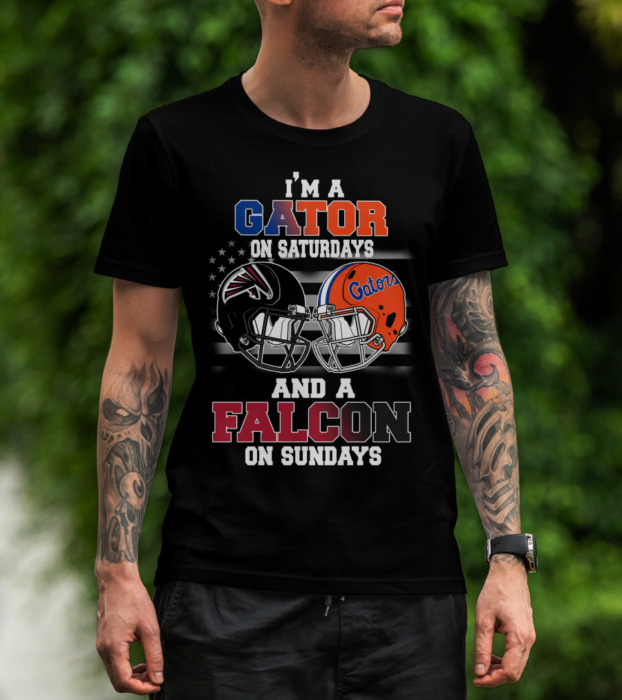 I'm A Gator On Saturdays And A Falcon On Sundays T-Shirt