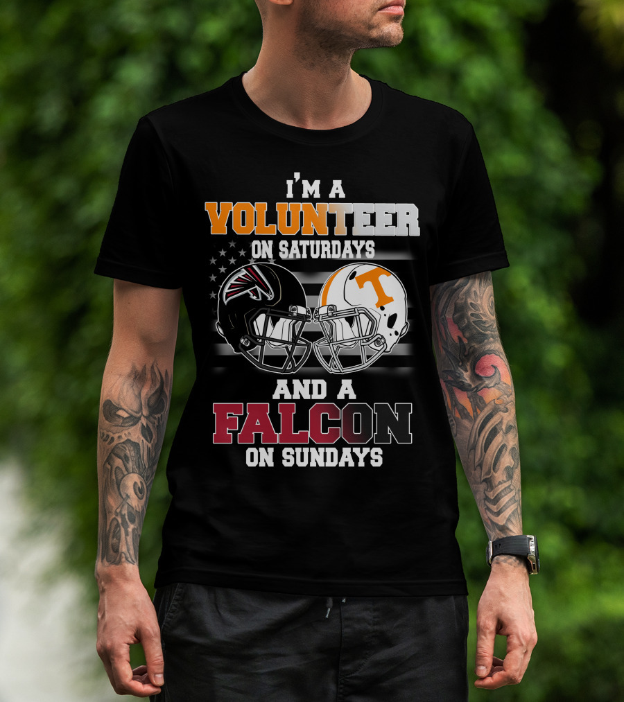 I'm A Volunteer On Saturdays And A Falcon On Sundays T-Shirt