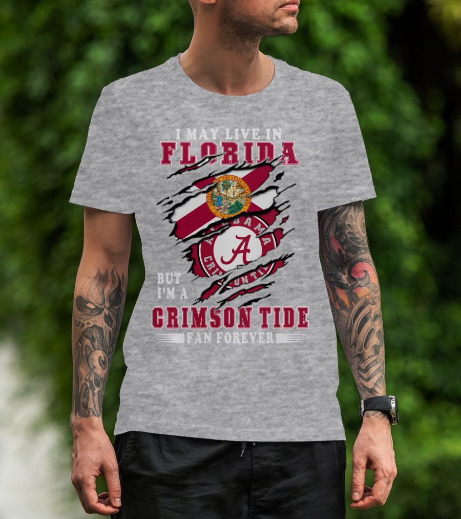 Florida Living Alabama Crimson Tide Fan Forever T-Shirt