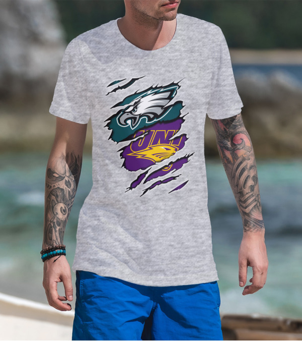 Philadelphia Eagles UNI Panthers Claw Marks T-Shirt