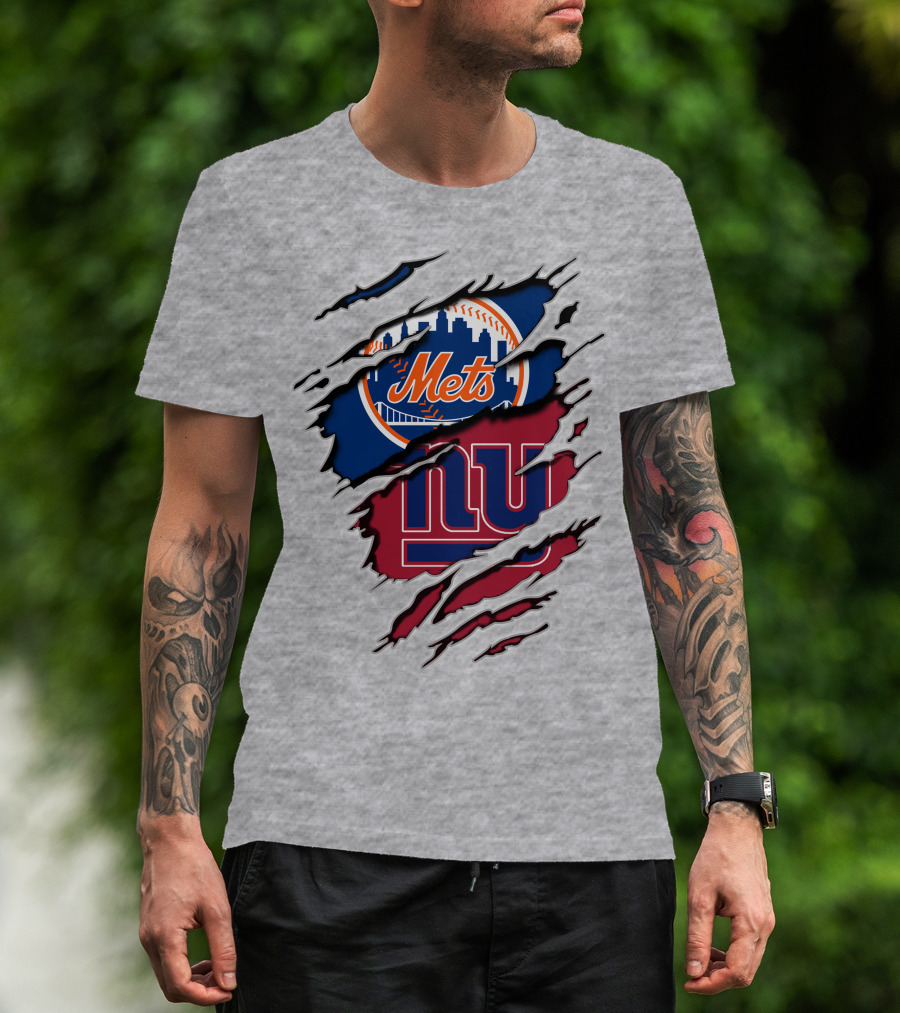 New York Giants Mets Crossover T-Shirt