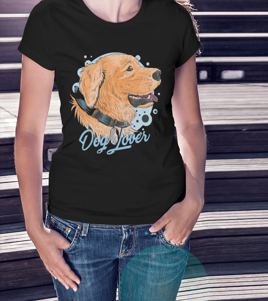 Dog Lover Golden Retriever T-Shirt