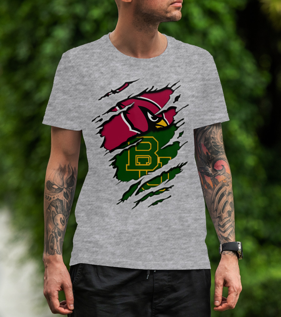 Arizona Cardinals Baylor Bears Blend T-Shirt