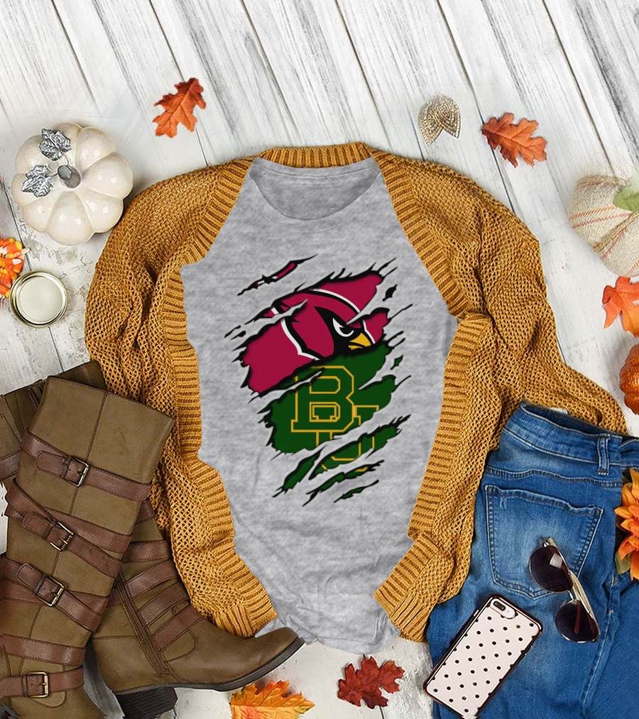 Arizona Cardinals Baylor Bears Blend T-Shirt