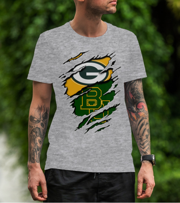 Green Bay Packers Baylor Bears T-Shirt